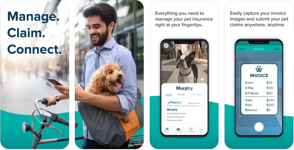 Pets Best vs Spot Pet Insurance: Pets Best App Screen